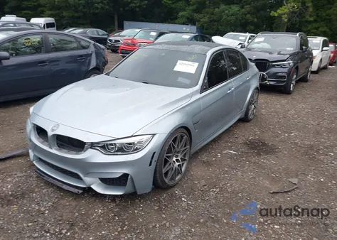 2017 BMW M3 из США, поврежденный, VIN WBS8M9C54H5G42217